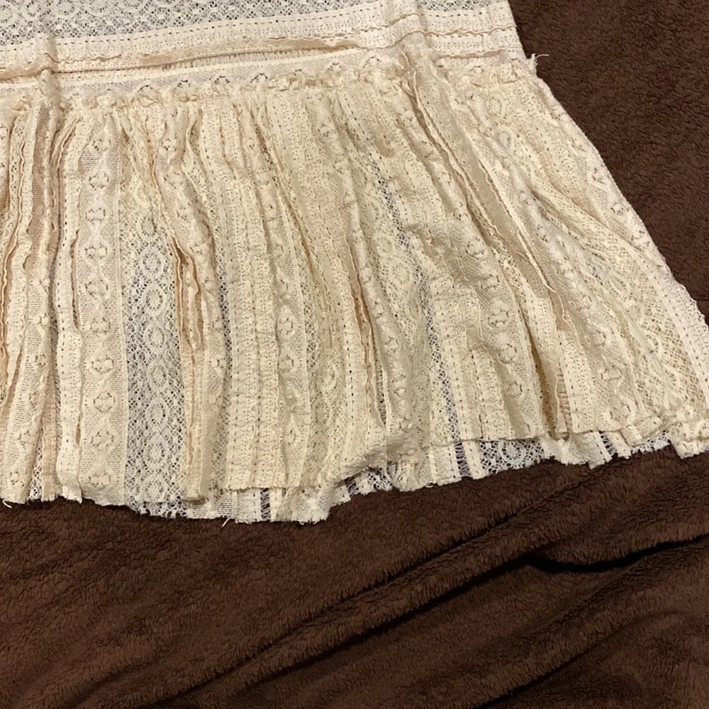 Intimately Free People Cream-colored Lace Tank - Picture 3 of 7